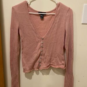 Long sleeve knit shirt